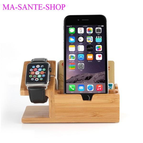 STATION de BUREAU pour I-PHONE,mini I-PAD et MONTRE APPLE