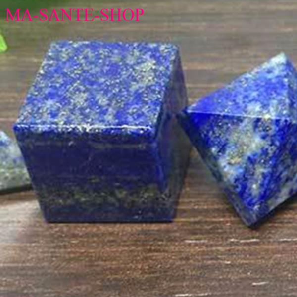 Solides de PLATON en Lapis Lazuli