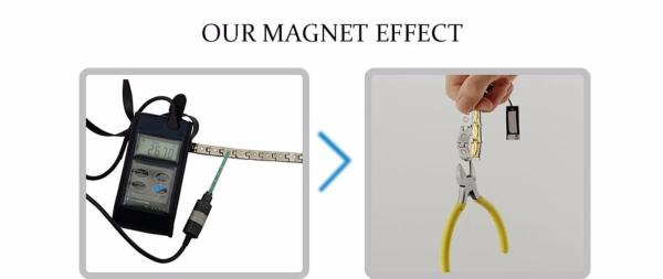 Collier et Bracelet Magnétiques en TITANE avec clé