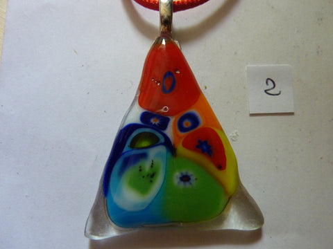 Pendentif 7 Chakras en Fusing (2)