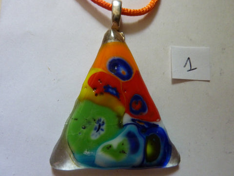 Pendentif 7 Chakras en Fusing (1)